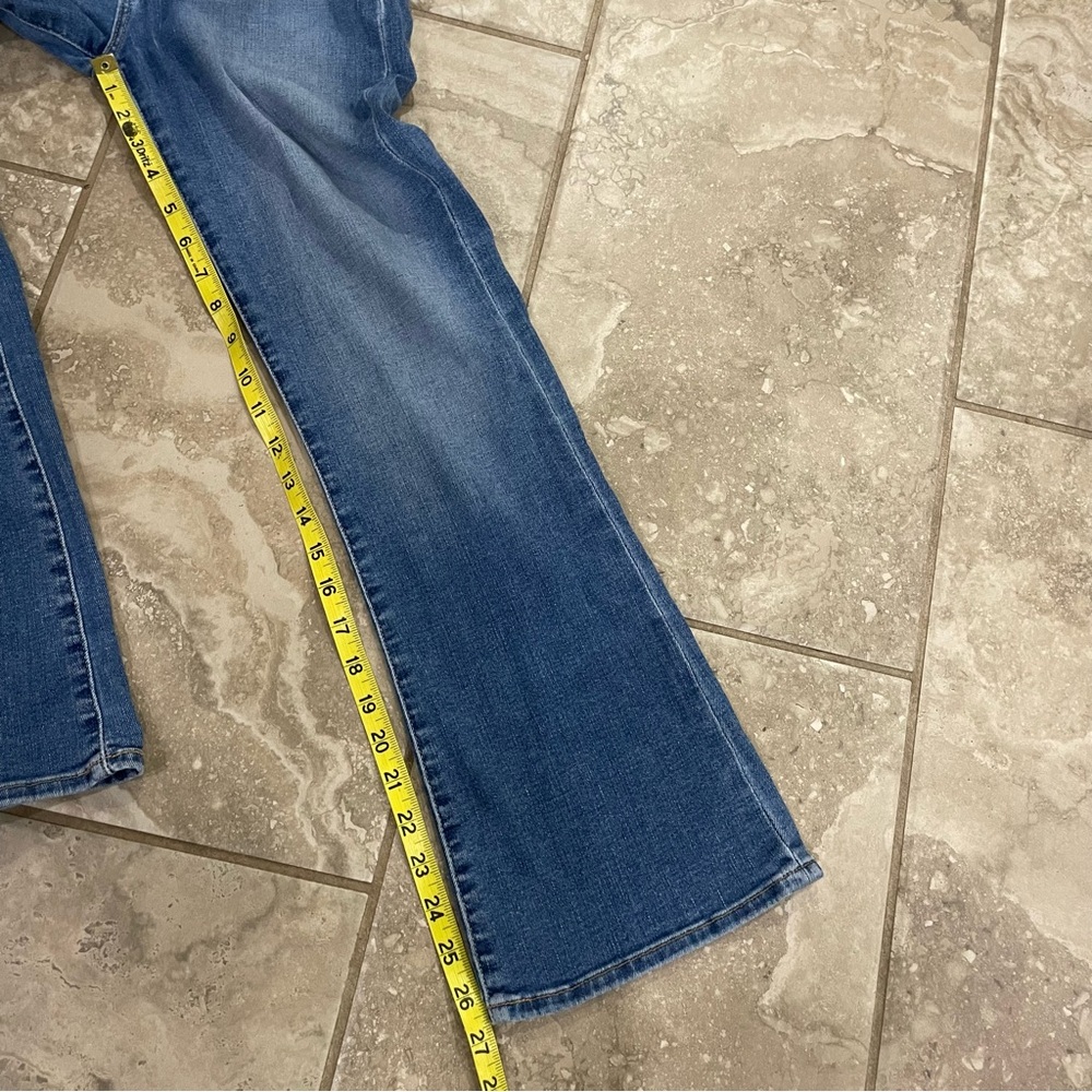 Hudson Blair High Rise Bootcut Crop Jeans Color Blue‎ (Brittany) Women’s Sz 26 - Picture 12 of 13